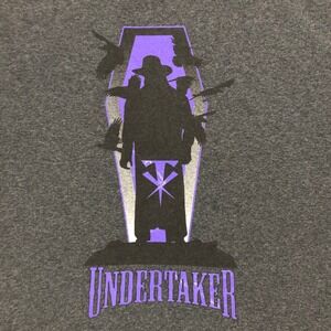 WWE Undertaker Slam Crate T‎ Shirt Size 2XL Dark Grey Coffin Graphic